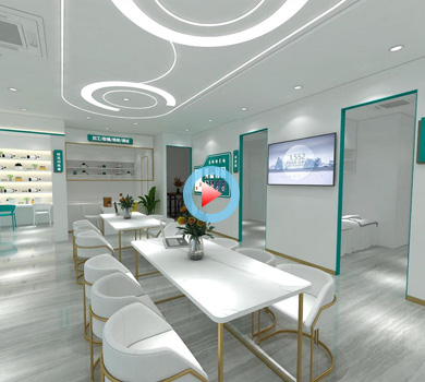 杭州眼科診所設(shè)計全景案例