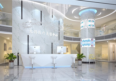 無錫美容中心裝修設(shè)計(jì)案例效果圖