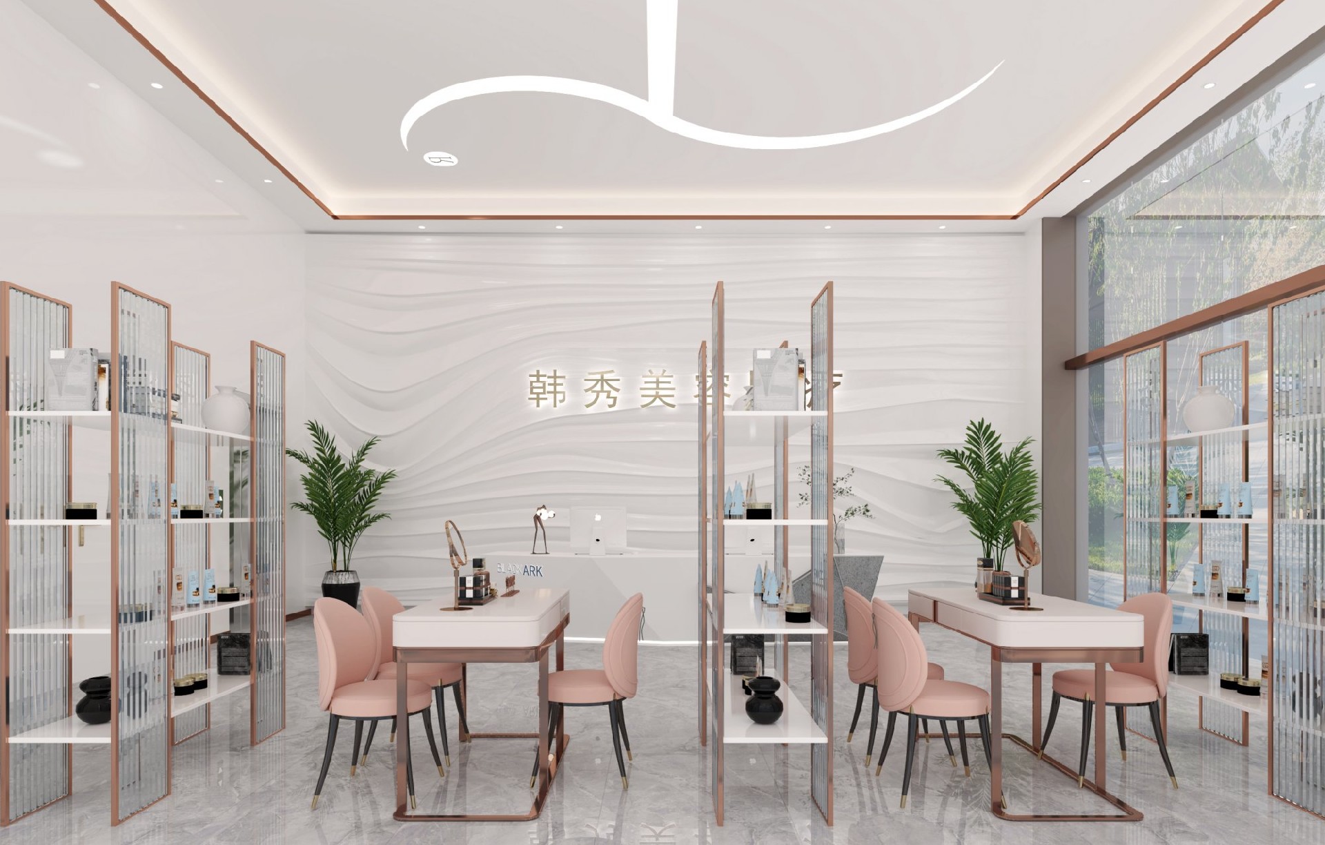 安徽醫(yī)療美容整形機(jī)構(gòu)裝修設(shè)計案例效果圖