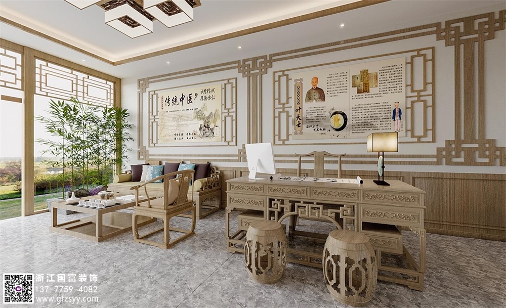 中醫(yī)特色裝修，中醫(yī)館室內設計注意事項！