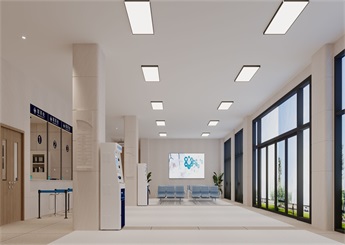 安徽醫(yī)院裝修設(shè)計(jì)案例效果圖
