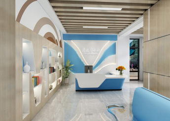 杭州眼科診所裝修設(shè)計案例效果圖