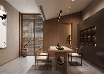 中醫(yī)健康養(yǎng)生中心裝修設(shè)計(jì)案例效果圖