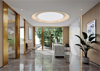 桐廬口腔診所裝修設(shè)計案例效果圖