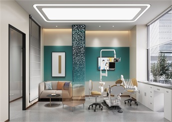 伊美佳口腔門(mén)診部裝修設(shè)計(jì)案例效果圖