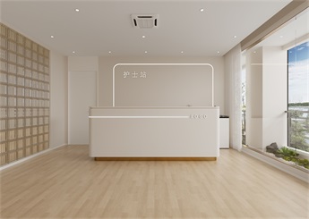 富陽(yáng)醫(yī)療美容院裝修設(shè)計(jì)案例效果圖