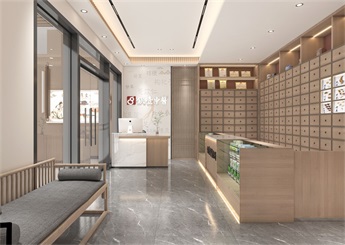 銀湖中醫(yī)診所設(shè)計(jì)裝修案例效果圖