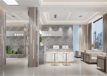 醫(yī)院體檢中心裝修設計案例效果圖