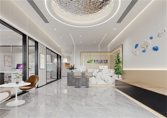 無錫口腔診所裝修設(shè)計效果圖