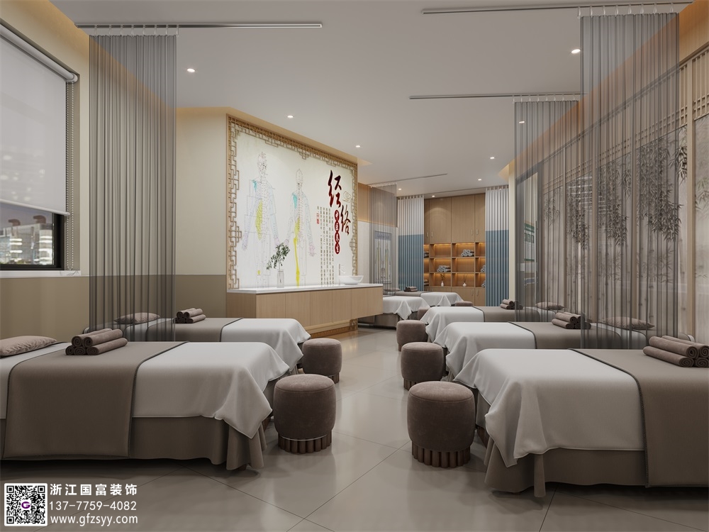 杭州中西醫(yī)結(jié)合門(mén)診裝修公司_浙江國(guó)富裝飾