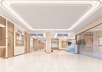 池州中西結(jié)合門診部設(shè)計(jì)裝修案例